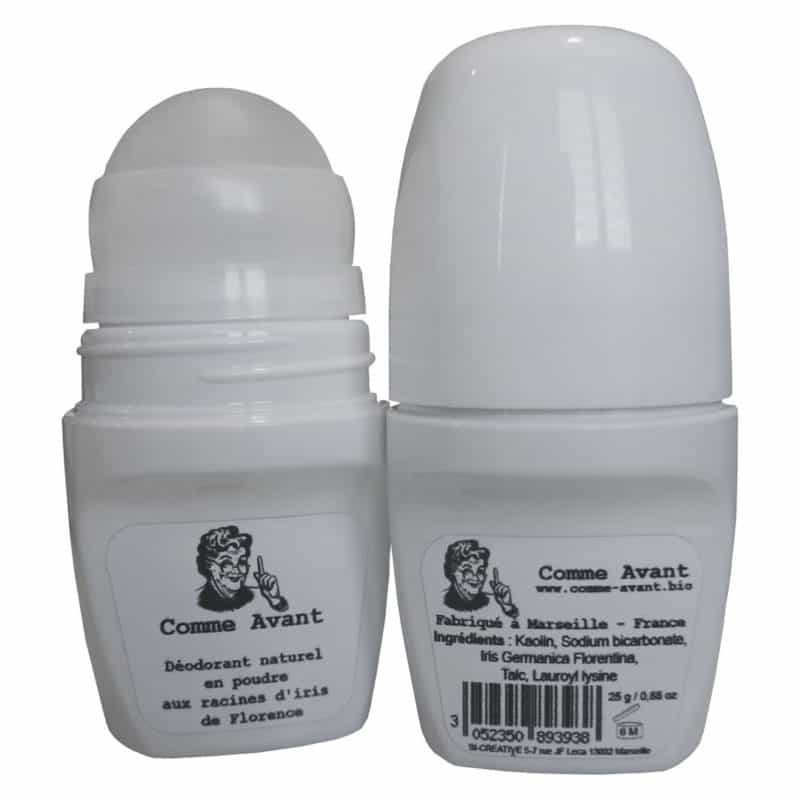 Comme Avant déo en poudre savonnerie bio vegan recoresponsable marseille