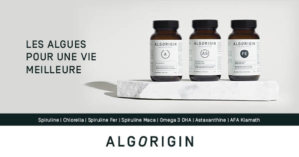 Compléments alimentaires Algorigin spécialiste des algues vegan sain santé bien-être