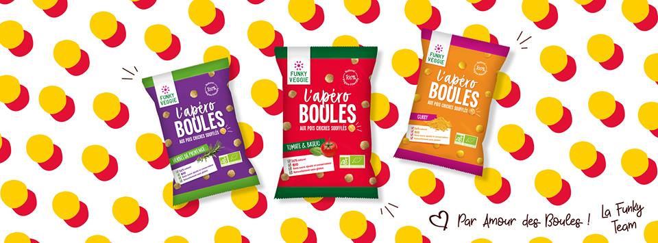 Funky Veggie apéro boules snack salé vegan