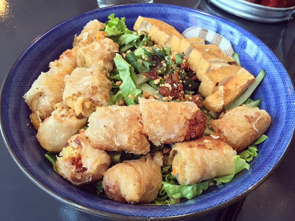 Tien Hiang cuisine végétale asiatique sud est paris pho salade nems