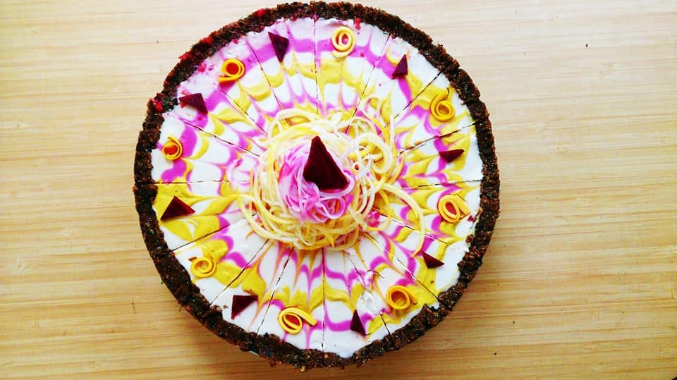 Alchemist Garden Amsterdam restaurant vegan cru crusine rawfood netherlands cake