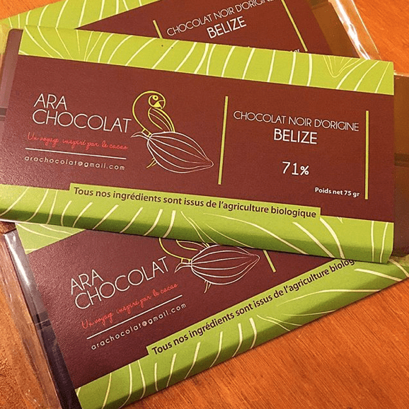 Tablettes ara chocolat
