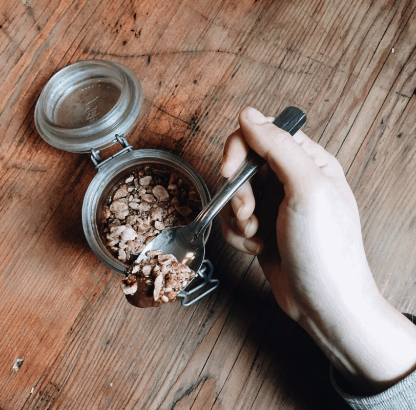 Dessert au chocolat vegan
