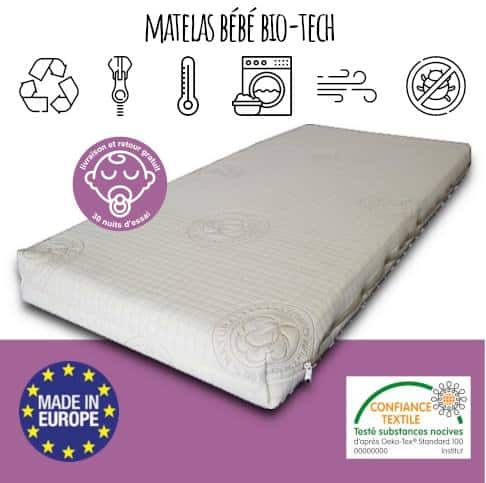 Dodo naturel matelas bébé et enfants 2