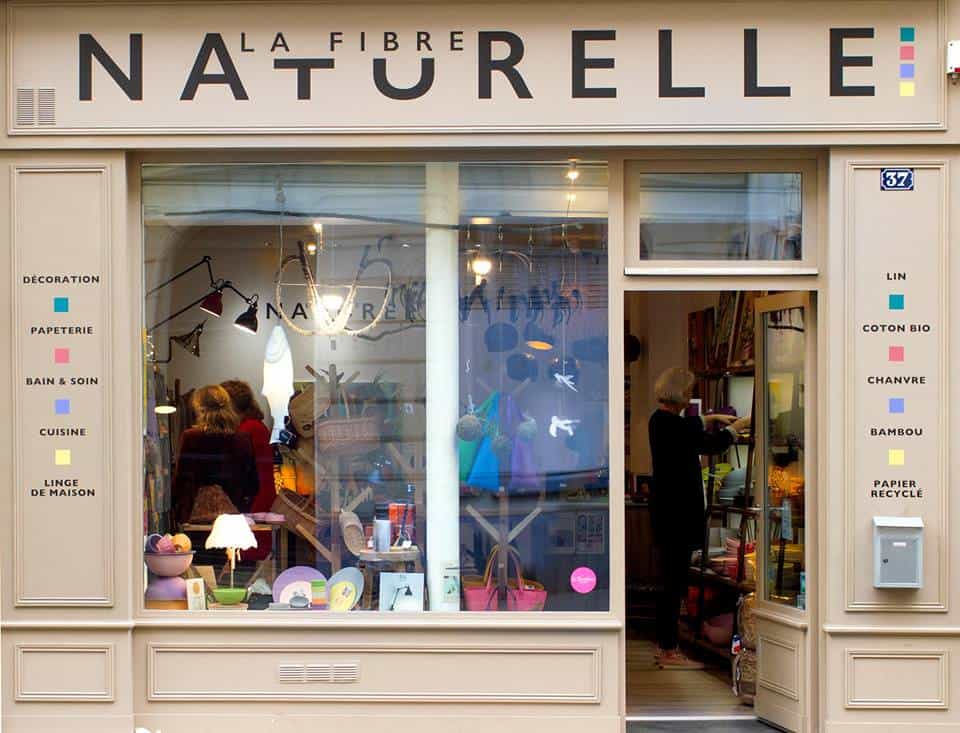 La fibre naturelle magasin ethique zero dechet eco responsable vegan paris