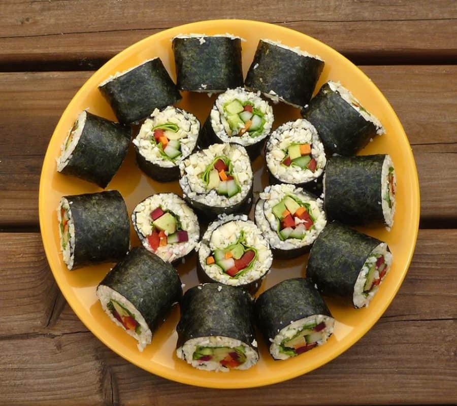 Le haricot magique traiteur vegan cru santé bordeaux sushi