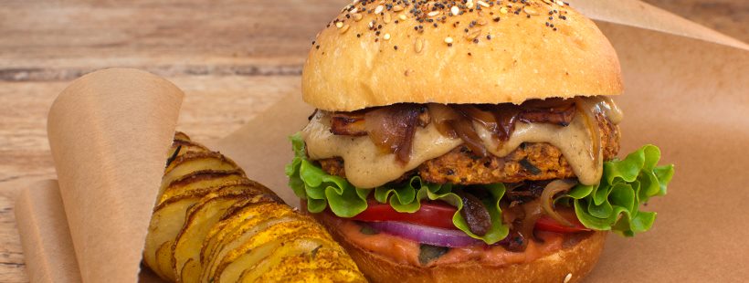 Wild Note vegan burger