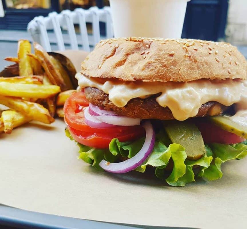vegan bio burger paris chesseburger