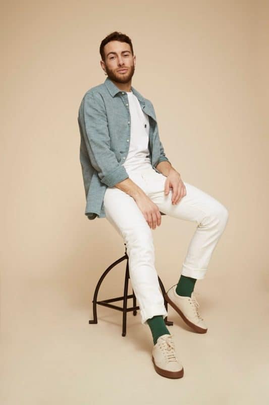 We dress fair vetement ecoreponsables vegan seconde main upcycling homme