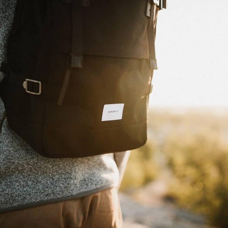 Echoppe sauvage mode ethique responsable vegan friendly pour homme sac à dos