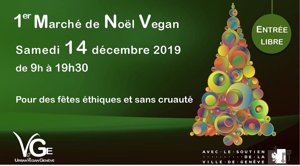 1er marché de Noël vegan à Genève 1