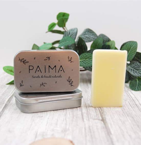 Païma secrets de beauté naturels cosmétique vegan cruelty free boite à savon