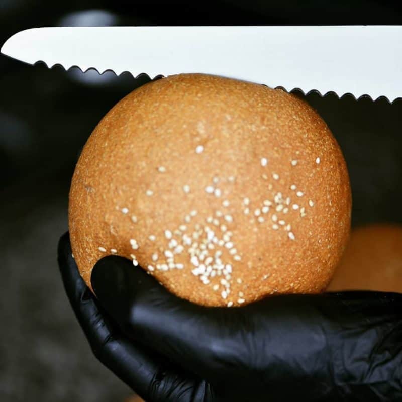 Yabio restaurant burgers 100%bio vege friendly pain