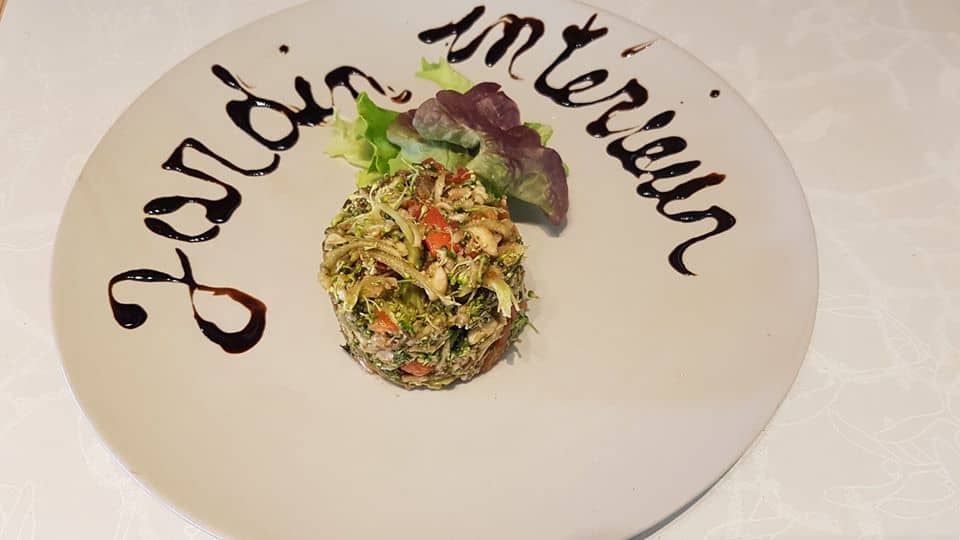Le jardin interieur options vegan friendly Lyon taboulet