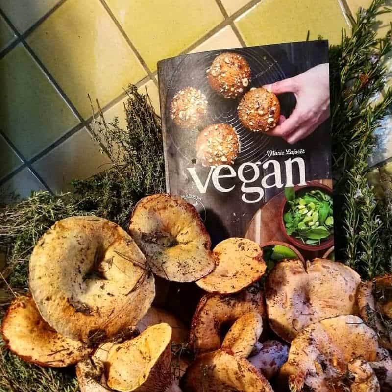 Livre de recettes vegan veganes Marie Laforêt