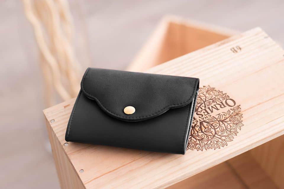 Minuit sur terre chaussures maroquinerie vegan sans cuir peta appproved porte feuille