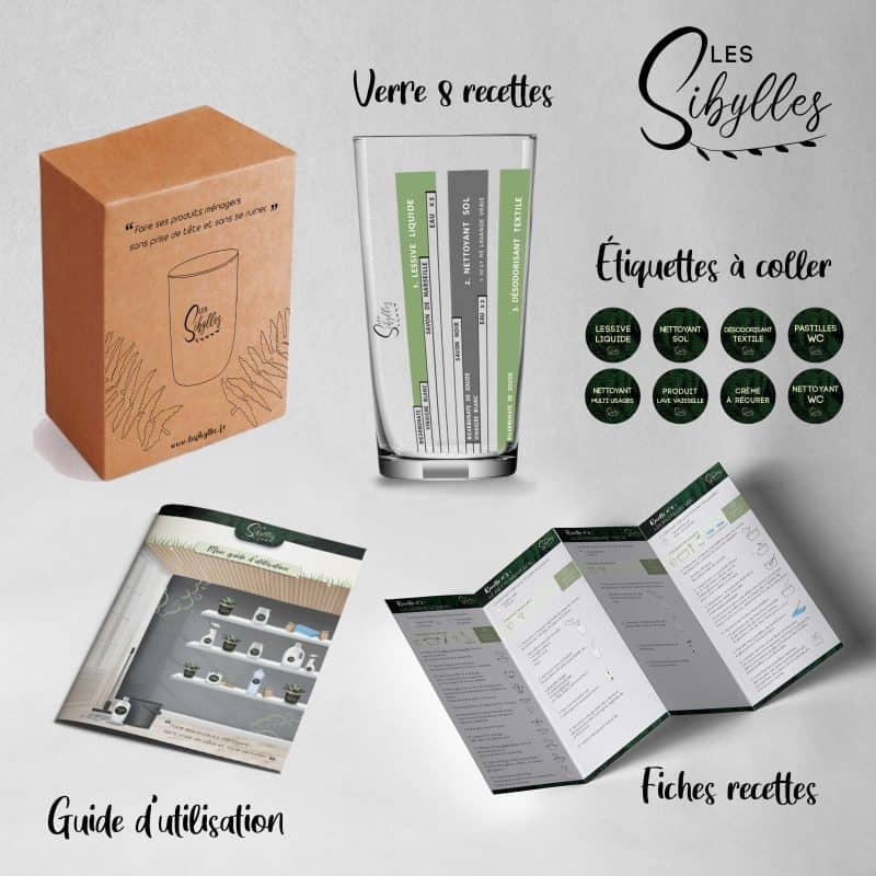 Les Sibylles verre doseur diy