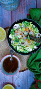 Salade saine chou bruxelles recette vegan le club v (1)